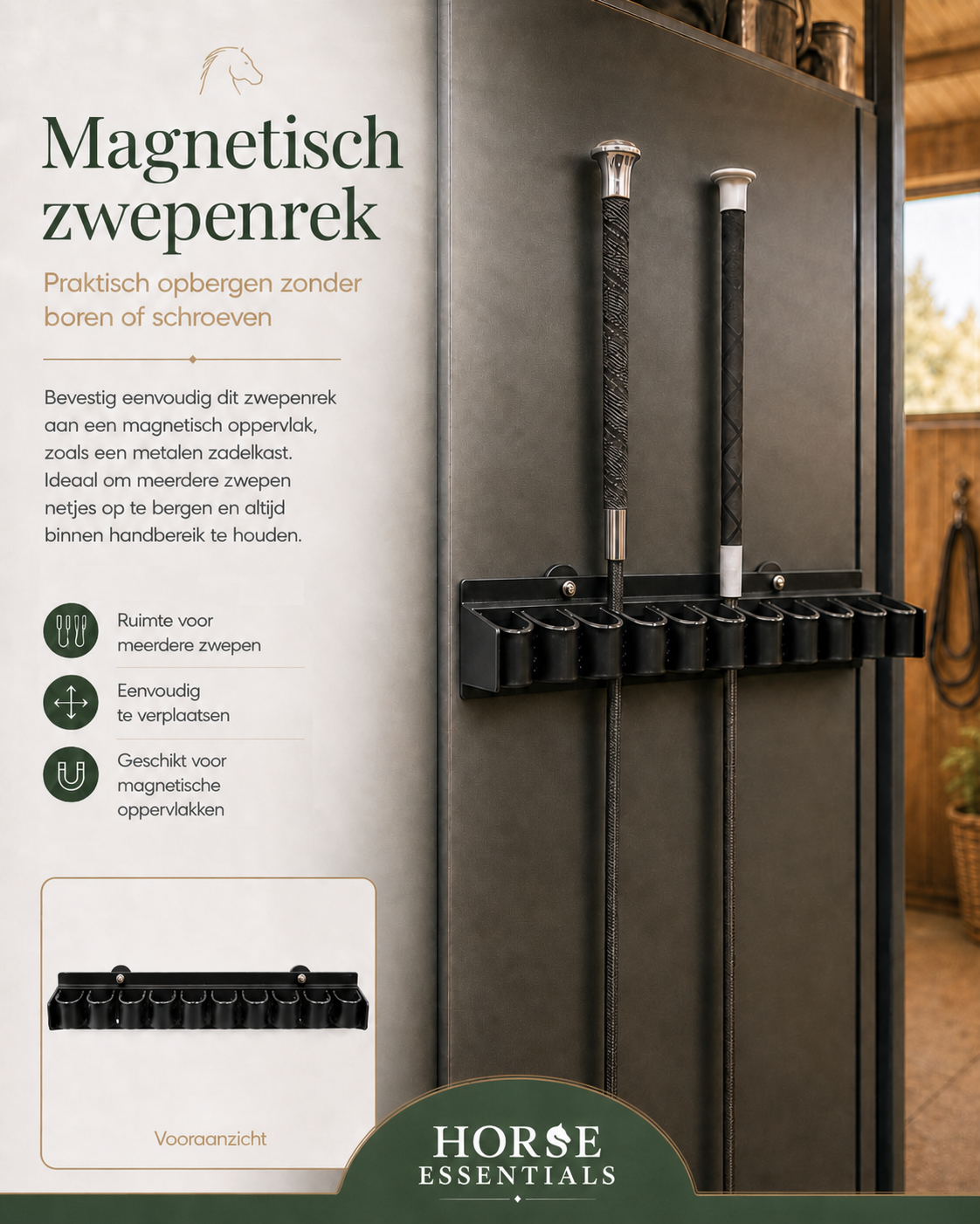 Magnetische zweephouder
